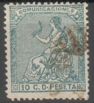 Stamps Europe - Spain -  ESPAÑA 133 ALEGORIA DE ESPAÑA