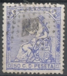 Stamps Spain -  ESPAÑA 137 ALEGORIA DE ESPAÑA