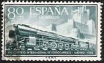 Stamps Spain -  XVII Congreso Internacional de Ferrocarriles
