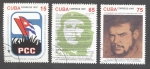 Stamps Cuba -  XXX Aniversario de la caida en combate del guerrillero heroico y sus compañeros 