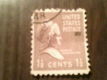 Stamps United States -  Martha Washincton 5 mayo 1938