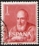 Stamps : Europe : Spain :  Canonización del Beato Juan de Ribera