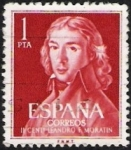 Stamps Spain -  II Centenario del nacimiento de Leandro Fernández de Moratín