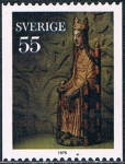 Stamps Sweden -  NAVIDAD 1975. ARTE SACRO SUECO. Y&T 907