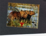 Stamps : America : Argentina :  fauna en peligro