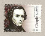 Sellos de Europa - Portugal -  200 aniv. del nacimiento de Chopin