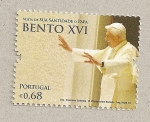 Sellos de Europa - Portugal -  Papa Benedicto XVI
