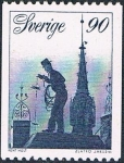 Stamps Sweden -  SERIE BÁSICA. DESHOLLINADOR EN EL TRABAJO. Y&T Nº 937