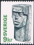 Sellos de Europa - Suecia -  SERIE BÁSICA. ESCULTURA SOBRE MADERA, DE BROR HJORTH. Y&T Nº 938