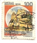 Sellos de Europa - Italia -  Castillo