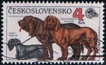 Sellos de Europa - Checoslovaquia -  2857 - Exposición canina en Brno, un terrier checoslovaco