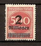 Stamps Europe - Germany -  Inflaccion Alemana.