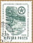 Stamps : Europe : Hungary :  Paisajes - EGER