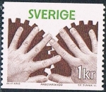 Stamps Sweden -  PROTECCIÓN DEL TRABAJADOR. Y&T Nº 945