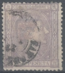 Stamps Europe - Spain -  ESPAÑA 163 ALFONSO XII