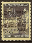 Sellos de Europa - Austria -  Centenario de Correos de Austria y de la Administración Telégrafos.