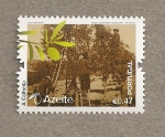 Stamps Portugal -  Aceite, la cosecha