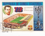 Stamps Equatorial Guinea -  75 aniversario F.C.Barcelona-Samitier