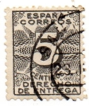 Stamps Europe - Spain -  Derecho de Entrega