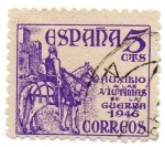 Stamps Europe - Spain -  Auxilio a las víctimas de la guerra 1946.