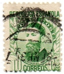 Stamps Spain -  Joaquín Costa