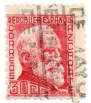 Stamps Spain -  Gumersindo de Azcárate