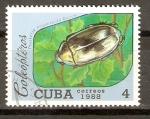 Stamps : America : Cuba :  PLUSIOTIS  ARGENTEOLA  BATES