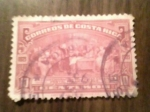 Stamps Costa Rica -  Conmemoracion 1 congreso postal Panoamericano
