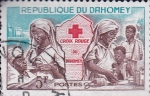Stamps Benin -  dahomey (benin)cruz roja