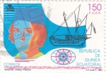 Stamps Equatorial Guinea -  vicente yañez pinzon