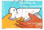 Stamps Equatorial Guinea -  año internacional de la paz