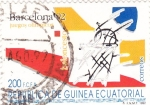 Stamps Equatorial Guinea -  Barcelona-92