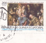 Stamps Equatorial Guinea -  III centenario de la muerte de Coello 1693-1993