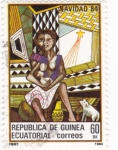 Stamps Equatorial Guinea -  Navidad 84