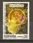 Stamps : Europe : Spain :  NAVIDAD   90