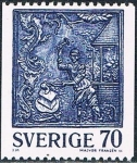 Stamps : Europe : Sweden :  SERIE BÁSICA. DECORACIÓN DE ESTUFA DE FUNDICIÓN. Y&T Nº 973