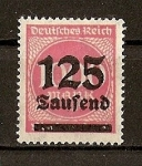 Stamps Germany -  Inflaccion Alemana.