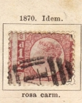 Stamps United Kingdom -  R. Victoria Ed 1870