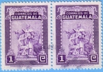 Stamps Guatemala -  Fray Bartolomé de las Cases e Indio (1)