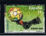 Stamps Spain -  Edifil  SH 4429  Selección Española de Fútbol campeona de Europa 2008.  