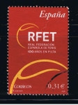 Stamps Spain -  Edifil  4433  Centenario de la Real Federación Española de Tenis.  