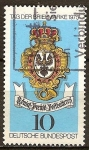 Stamps Germany -  Dia del sello.Sello de la etiqueta casa de correos (Prusia oficina de correos).