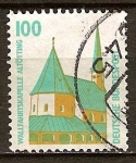 Stamps Germany -  Capilla de peregrinación de Altötting.