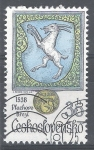 Sellos del Mundo : Europa : Checoslovaquia : Escudos: Vlachovo Brezí, 1538.