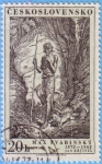 Stamps : Europe : Czechoslovakia :  Max Svabinsky