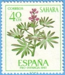 Stamps Spain -  Sahara Pro-Infancia