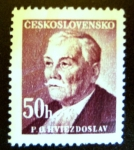 Sellos de Europa - Checoslovaquia -  hviezdoslav