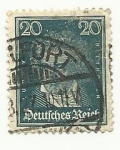 Stamps : Europe : Germany :  Deutsches Reich beethoven