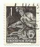 Stamps Germany -  DEMOKRATISCHE REPUBLIK