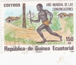 Sellos de Africa - Guinea Ecuatorial -  año mundial de las comunicaciones